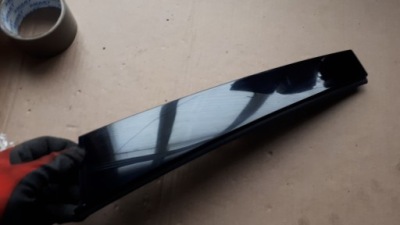 S4 b9 a4 8w молдинг защита дверь стойка правый задняя фото №1