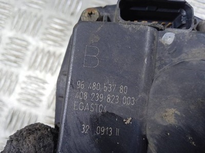 Дросельна заслінка peugeot 407 9648053780 фото №1