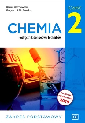 NOWE CHEMIA PODRĘCZNIK DLA KLASY 2 LICEÓW I TECHNIKÓW ZAKRES PODSTAWOWY CH