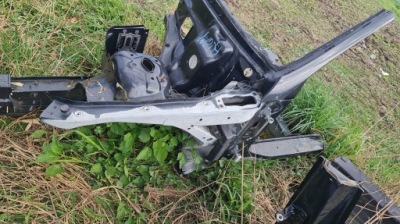 Mercedes c w204 204 coupe четверть лонжерон левый перед левая передняя фото №1