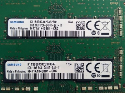 PAMIĘĆ RAM 16GB 2X8GB DDR4 SODIMM PC4 2400T 19200S