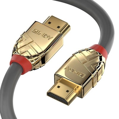 KABEL HDMI 2.0 ULTRAHD 4K GOLD LINDY 37861 1m