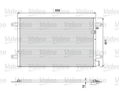 RADUADOR DE ACONDICIONADOR AUDI A6 C6 2008- 4F0260401E  