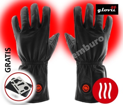 Ogrzewane Rękawiczki Skórzane Glovii GIB L-XL