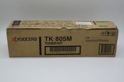 Kyocera TK-805M 370al410 magenta toner oryginał