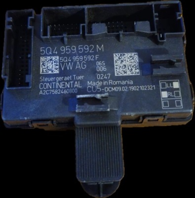 Модуль блок управления дверь seat leon 5q4959592m фото №1