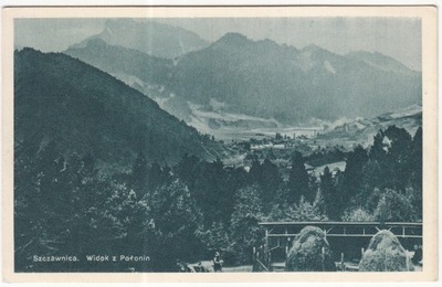 PIENINY SZCZAWNICA WIDOK Z POŁONIN