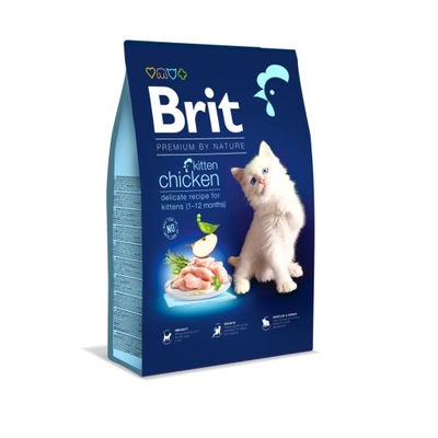 BRIT Premium By Nature Kitten karma sucha dla kota 1,5kg