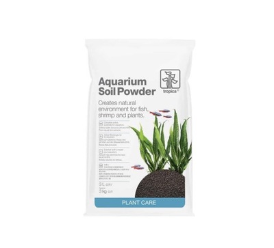 TROPICA Aquarium Soil 3L. Powder - aktywne podłoże