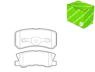 ZAPATAS DE FRENADO MITSUBISHI PAJERO 00- PARTE TRASERA VALEO  