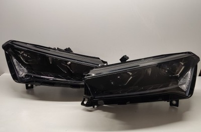 Skoda enyaq 5lb фара full led лампа правая левая фото №1