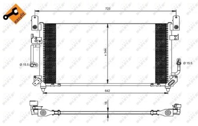 NRF 35423 SKRAPLACZ, KONDICIONAVIMAS 