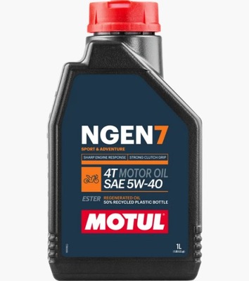 ACEITE MOTUL 5W40 1L NGEN 7 4T / MOTOCYKLE 111826 MOTUL ACEITE SILNIKOWY MOTUL  