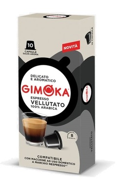 Kawa Kapsułki Gimoka VELLUTATO do Nespresso 10