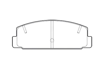 VALEO ZAPATAS DE FRENADO MAZDA 626 90-97 PARTE TRASERA  