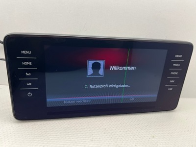 Дисплей радио skoda kamiq 19- 655919606 фото №1