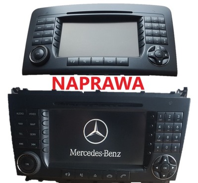 NAPRAWA RADIO NAWIGACJA MERCEDES VW BECKER APS NTG2 A B C Klasa ML CLK GL