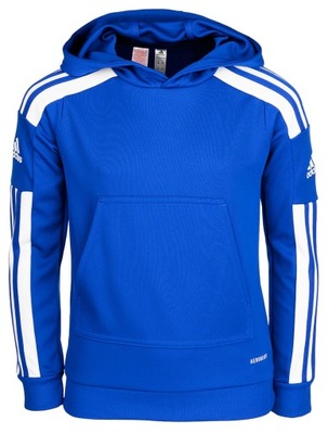 Adidas Bluza dla dzieci z kapturem Squadra roz.152