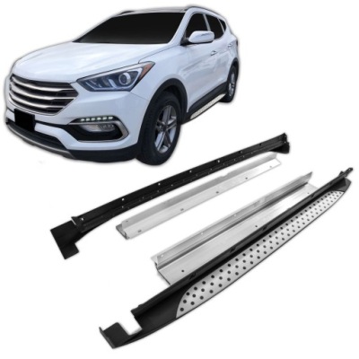 Пороги hyundai santa fe 2018-2024 пороги бічний фото №1