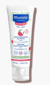 Mustela Bebe Łagodzący Krem nawilżający 40ml