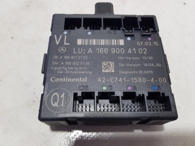Модуль двері mercedes ml w166 1669004102 фото №1