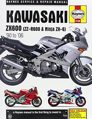 Kawasaki ZX600 (ZZ-R600 & Ninja ZX-6) '90 to '06 Praca zbiorowa 