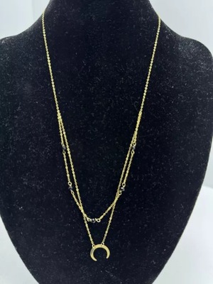 ZŁOTY DELIKATNY ŁAŃCUSZEK PRÓBA 375 0.98G R42CM