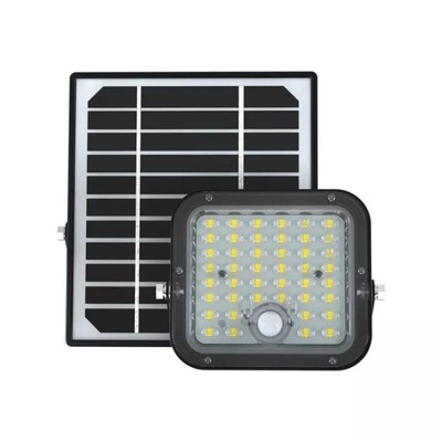 Projektor LED Solarny V-TAC 10W IP65, Pilot Timer, LiFePo 3.7V 6000mA Czarn