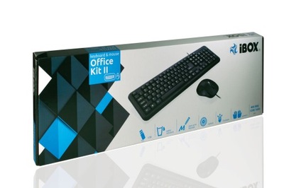 Zestaw klawiatura + mysz iBOX Office Kit II