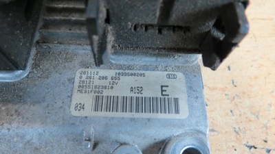 БЛОК УПРАВЛЕНИЯ КОМПЬЮТЕР ДВИГАТЕЛЯ FIAT STILO 2.4 20V 0261206655 551823810