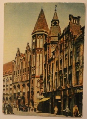 GLIWICE - Gmach poczty, 1960 rok