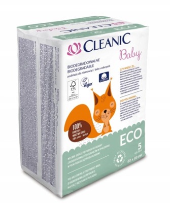 Cleanic Baby Eco Podkłady dla niemowląt i dzieci