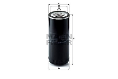 MANN-FILTER ФИЛЬТР ТОПЛИВА MANN TRUCK WK962 5