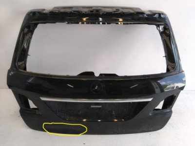 Mercedes ml 166 крышка багажника задний фото №1