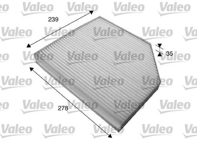 FILTRO DE CABINA CONTAMINACIÓN VALEO ESSENTIAL VALEO 715579  