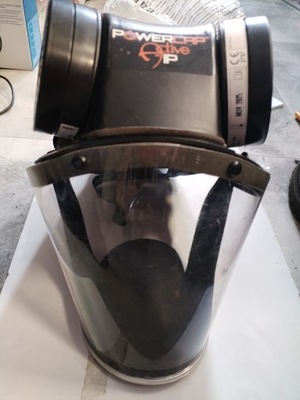 JSP Powercap lite czapka ochronna z wizjerem i respiratorem