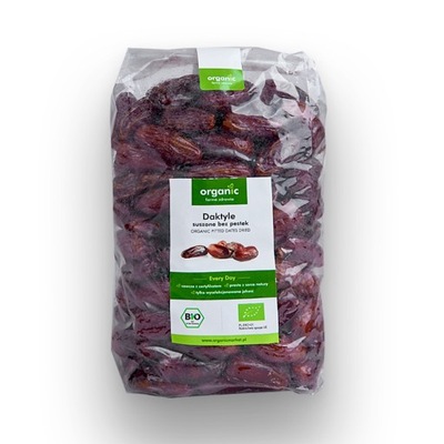 ORGANIC Daktyle bez pestek ekologiczne (1kg) - BIO