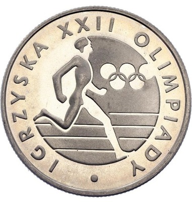 20 złotych 1980 – Igrzyska XXII Olimpiady