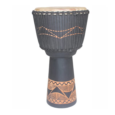 KG Djembe JM 40-22 Black Jammer Matte Finish