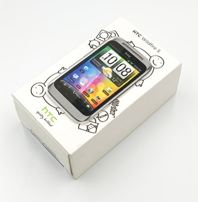 SMARTFON HTC WILDFIRE S A510e BIAŁY ANDROID NOWY PLOMBA