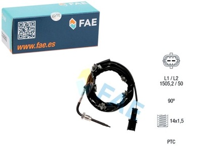 SENSOR TEMPERATURA GASES DE ESCAPE OPEL ASTRA H ASTRA H GTC ZAFIRA B 1.9D  