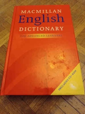 MACMILLAN ENGLISH DICTIONARY FOR ADVANCED LEARNERS