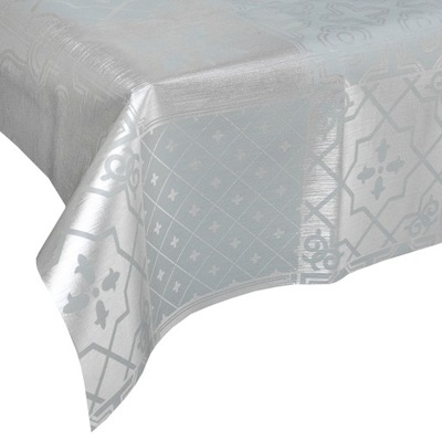 GRUBA CERATA Z METRA NA WŁÓKNINIE BŁYSZCZĄCA OBRUS