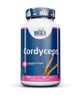 Haya Labs Kordyceps 500 mg 60 kapsułek