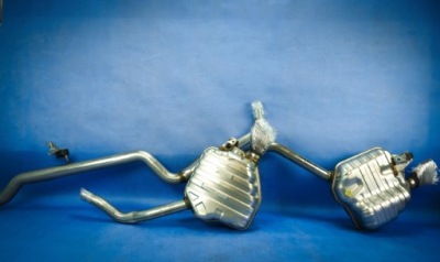 Вихлоп гасник audi a6 a7 lift 3.0tdi 4g0253181dp фото №1