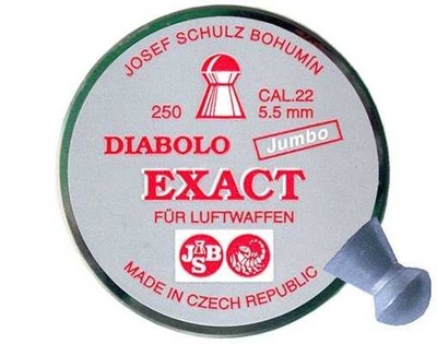 Śrut 5,52 mm JSB Exact Jumbo 250 szt