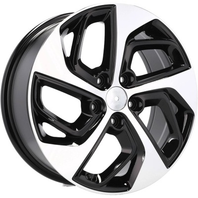 ALLOY WHEELS (TITANIUM) 17 FOR HYUNDAI IX35 I (LM) IX55 SUV I SANTA FE I (SM) FE II (CM)  