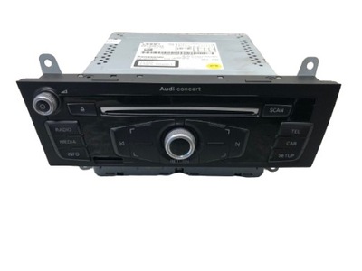 RADIO CONCERT CD SD AUDI A4 B8 RESTYLING 8R1035186  