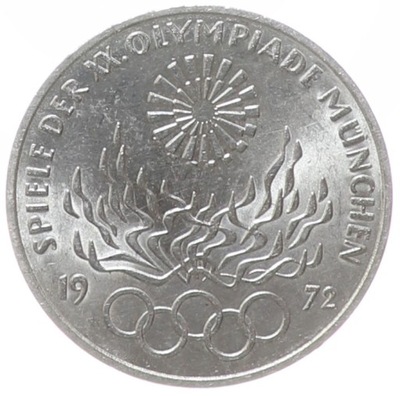 10 marek - Igrzyska - Płomień - Niemcy - 1972 - J