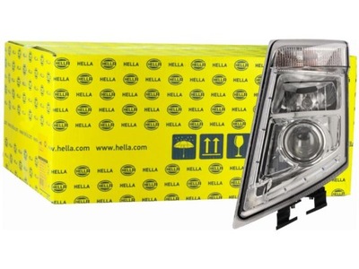 Лампа фара левый volvo fm 10- fh 08- fh 08- фото №1